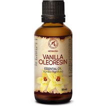 천연아로마오일 스트레스오일 반신욕 에센셜오일 바닐라 올레오레진 에센셜 오일 1.7 Fl Oz 50ml
