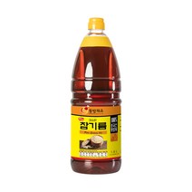 맛뜨락 고소한 참기름 1.8L/중국산(통참깨 100%), 1개, 1.8L