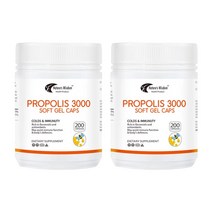 네이쳐스위즈덤 프로폴리스 3000 소프트겔 200캡슐 x2