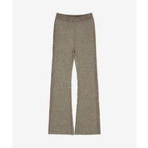 [100% 정품 보장] 가니 여성 멜란지 니트 팬츠 - 브라운 / K18972565967 MELANGE KNIT PANTS (하의 긴바지 반바지)