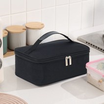 (GTS53387)프레시온 사각 보온보냉 도시락가방 샐러드 런치백, 단품, 단품