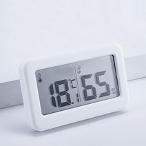바톤즈 디지털 LCD 초정밀 스마트 신생아 가정용 사무용 온습도계 일반형, 1개, 화이트
