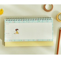 책상 스탠드 주간 플래너 빨강머리앤 위클리플래너 ver.2 투두리스트 체크 탁상형, 만남