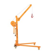 이동식 대형 크레인 접이식 차량 호이스트 리프팅기계, 수동 300kg, 1개