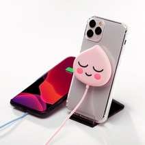 카카오 무선충전기 흡착형 무선충전패드 어피치 라이언