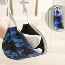 아울언니 비행기발해먹 사무실 기내용 발받침 이코노미클래스증후군 풋레스트 발받침대, 발해먹 카모브라운