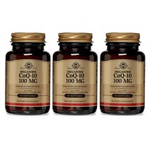 솔가 메가솔브 CoQ-10 100mg 소프트젤, 60개입, 3병