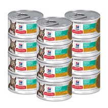 사이언스다이어트 어덜트 스튜 퍼펙트 웨이트 치킨 & 베지터블 고양이 사료, 82g, 12개, 다이어트