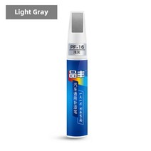 차기스제거 자동차 흠집제거제 컴파운드 car mending fill paint pen tool 전문 애플리케이터 방수 터치 업 car paint repair coat clear, 밝은 회색