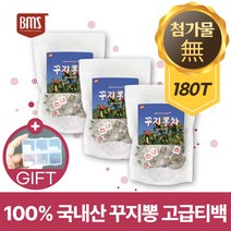 순수 100% 국내산 꾸찌뽕차 구지뽕 구찌뽕 나무 열매 침출 차 건강 음료 대용량 60 티백, 3봉 180티백
