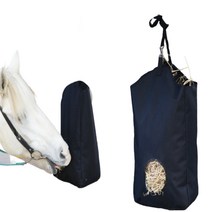 건초 말 소 염소 토기 가방 먹이가방 마구간 사료 주머니 건초저장 자루, 단품