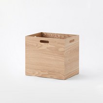 한샘 내추럴 우드 바스켓 라이트브라운 대, 1개, 브라운