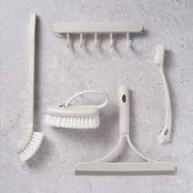 캐처스 욕실 청소용 브러쉬 세트, 4개