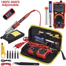 우드버닝 나무 인두기 가변 온도 디지털 멀티 미터 자동 팁 용접 재 작업 목공예, 80w 220v, 초록, 우리를