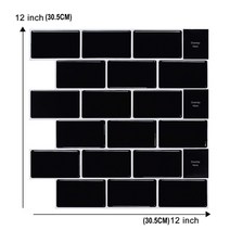 인조대리석타일 바닥셀프시공 바닥데코타일Vividtiles 큰 크기 12*12 인치 자기 접착 비닐 벽지 껍질과 스, 06 T80058