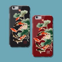 와우박스 주문제작 민화 낙관 잉어 어해도 케이스