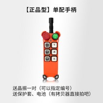 크레인 전동 호이스트 무선 리모컨 원격 F21-E1 리프트, 손잡이가 있는 순정 크리스탈 타입 싱글