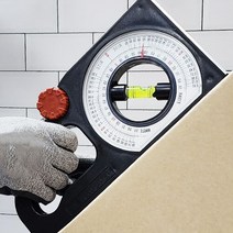 자석식 경사 측정기 경사계 목공 각도 측정자 각도기 각도계 손잡이 수평계