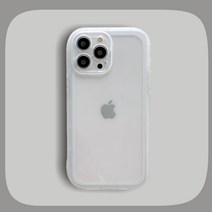HODON 파스텔 컬러 투명 젤리 고품질 실리콘 애플 케이스 아이폰 13 12 11 프로 맥스 풀커버 보호 케이스