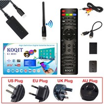 차무무 Koqit K1 미니 DVB S2 수신기 위성 tv 미러 스크린 캐스트 Wifi DVB-S2 인터넷 파인더 유튜브, 01 DVB-S2 WIfi_04 Au 플러그, 01 DVB-S2 WIfi_04 Au 플러그