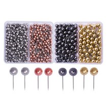 코르크 콜크 보드판 까꿍판 환경판 메모판 메뉴판 1000PCS 맵 압정 푸시 핀 4MM 6MM 플라스틱 헤드 스틸 포, 01 MULTI_01 6mm