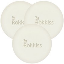록키스 하얀 쌀겨 숙성 비누, 100g, 3개