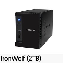 넷기어 ReadyNAS RN212 2베이 랜섬웨어예방 쿼드 1.4GHz, RN212 (2TB)