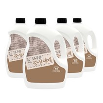 더푸룸 중성 울세제 세탁세제, 4개, 3.1L