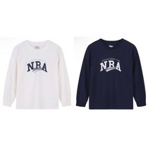 NBA KIDS 로고 싱글 티셔츠