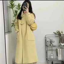 키스룩 겨울연가 JH8989 크루아상 패딩 모직코트
