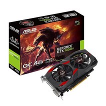 ASUS Cerberus-GTX1050Ti-O4G Cerberus GeForce GTX 1050 Ti 4GB OC 에디션 GDDR5 게이밍 그래픽 카드, GTX 1050 TI_CERBERUS GTX 1050