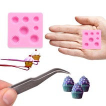 미니를사랑하는사람들 미니어처 DIY 고급 실리콘 몰드 15종 모음(16시까지 당일발송), 8번 컵케이크 시트 몰드