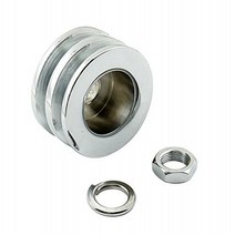 Mr. Gasket 6809 Chrome Plated Alternator Pulley Kit null, 1