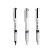 제노 다색펜 3색 0.5mm 볼펜 3색볼펜 삼색 다색펜 3색 부드러운 제노 볼펜 저점도잉크 Xeno, RB(블랙+레드+블루)
