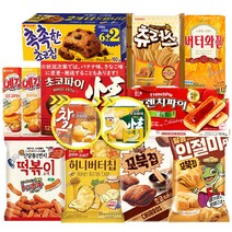 일본상점 엄선한 11종 세트 떡볶이 츄로스 버터 와플 허니 칩 초코칩 예감 초코파이 코미안 코북칩 마늘바게트 키나코재미 프랑스 파이 과자 간식