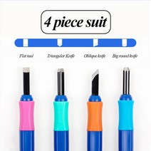 아트나이프 사쿠라 피스 수제 나무 조각 칼 도구 미술 용품 세트 기본 상세한 수공예 목공 가우징, 01