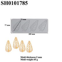 케익만들기 체험 키트 식빵 케이크 빵틀 Meibum 과일과 잎 디자인 레이스 매트 Sugarcraft 실리콘 금형 퐁당 디저트 장식 도구 오븐용 접시