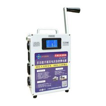 수동 발전기 자가 고출력 500W 비상 핸드 크랭크 낚시, 핸드크랭크+충전기