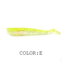 5CM 8CM 9.5CM 11CM 낚시는 파이크와 파이크에 대한 소프트 루어 인공 미끼 프레데터 태클을, 80mm 10pcs_2, [05] E