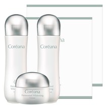 코리아나 발효화이트닝 3종 세트 + 쇼핑백 랜덤발송, 2세트