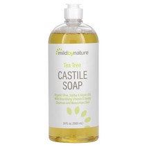 Mild By Nature (마일드 바이 네이처) 티트리 카스티야 비누 1005ml(34fl oz), 1005ml