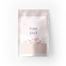 하니엘 히말라야 핑크 솔트 1kg 소금 암염, 5개