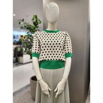 부루앤쥬디 팝도트배색 니트 BPDPO013B