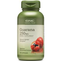 GNC 허벌 플러스 Guarana 구아라나 250mg 100캡슐