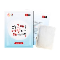 해피데이 국내생산 따뜻해 핫팩 파스형 50gx45개, 45개