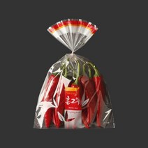 태방샵 공식쇼핑몰C-63 (홍고추)과일 야채 채소 포장재 필름 봉투 용기 PE OPP PET