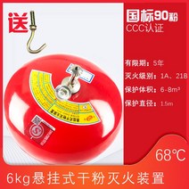 4kg 매달린 건조 분말 소화기 4kg 자동 소화 장치 초미세 6kg, 옵션03