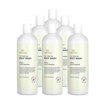 스완슨 티트리 오일 바디 워시 향료 무함유 473ml(16fl oz), 6팩, 473ml