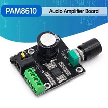 PAM8610 / 10W+10W 2채널 / 12V 오디오 앰프 모듈