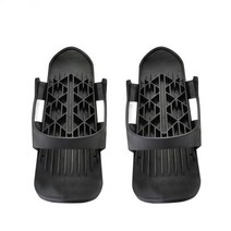 Adjustable Binding Ski Skates For Snow The Short Skiboard Snowblades Portable Skiing Shoes Snow Boar, 01 Black